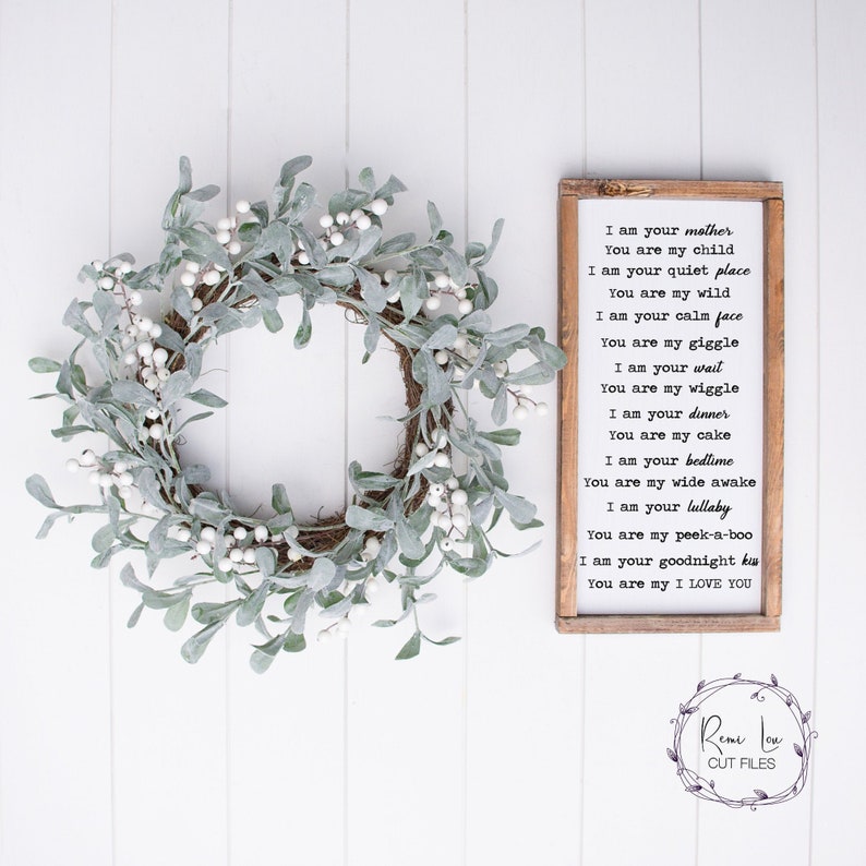 Download I Am Your Mother You Are My Child Mothers Day SVG Poem SVG ...