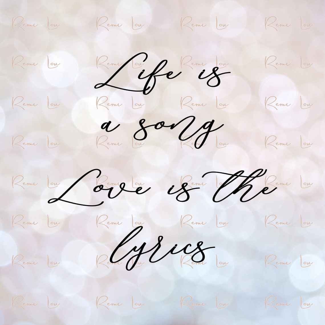Life is a Song Love is the Music SVG, Love SVG, Couple SVG, Above Bed ...