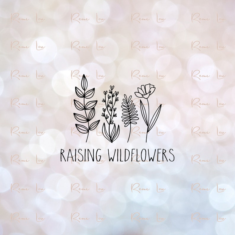 Free Free 97 Raising A Little Wildflower Svg SVG PNG EPS DXF File