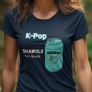 Kpop Shinee Shirt, Shinee 5, Kpop Era, Kpop Nation, Korean Wave, Kpop Fandom, Shawols Fandom Gift, Korean Clothes, Kpop Gift, Kpop Nation