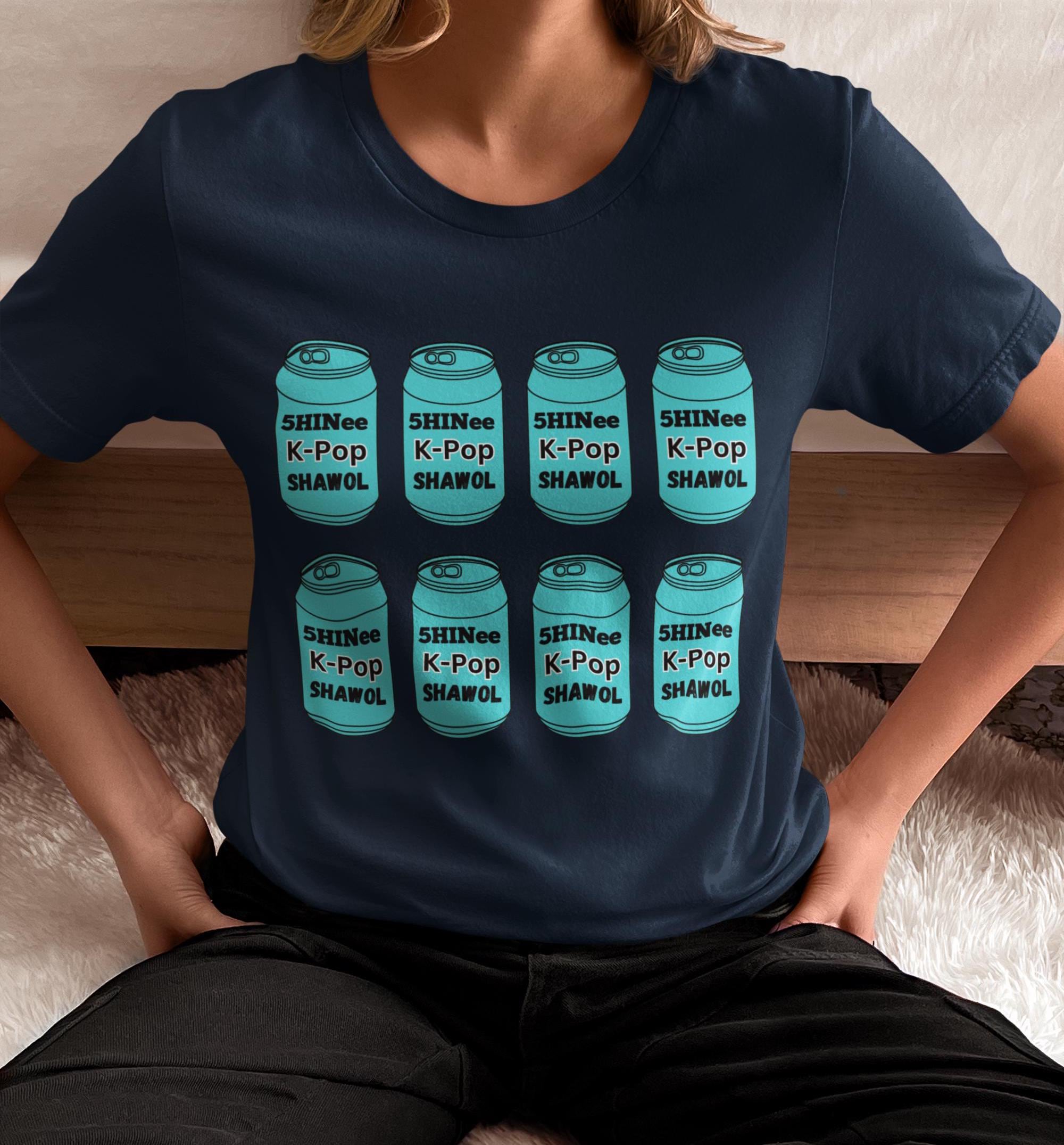 Shinee Group, Shinee, Kpop Shirt, Shinee Shawol Tee, Kpop Fashion