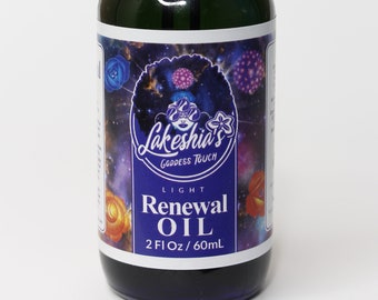 Herbal Hair Growth Oil - Lakeshia's Goddess Touch Light Renewal Oil
