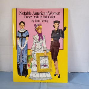 1999 Notable American Women Paper Dolls