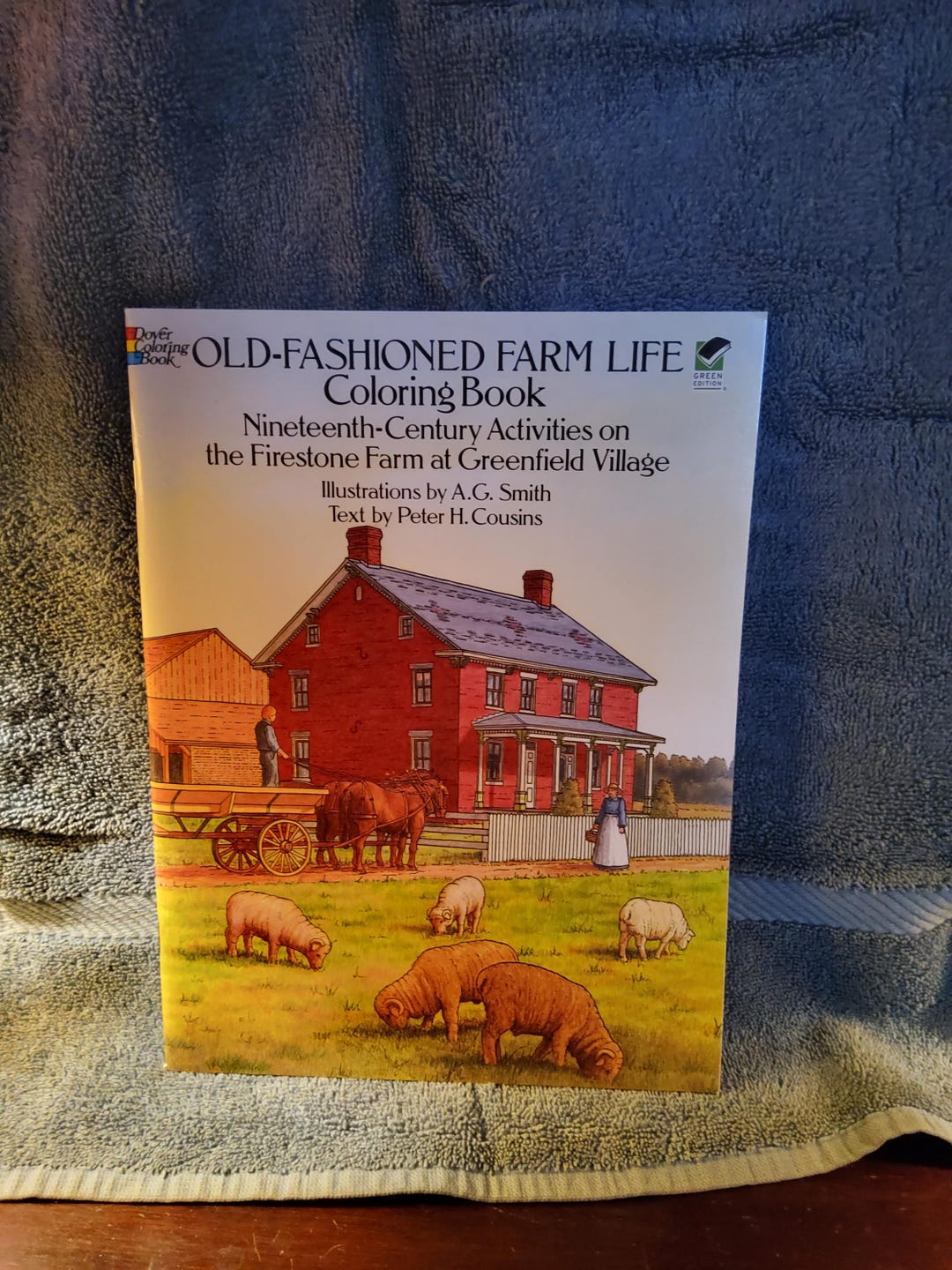 1990 Old Fashioned Farm Life Coloring Book - Etsy
