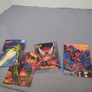 spiderman card binder 4 Pack of 1-inch 3 ring Spider-Man Binders – Yoobi main image 0