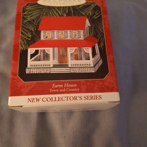 Hallmark Keepsake Ornament Farm House