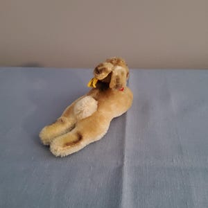 Early 1950s Steiff Mohair Lying Rabbit