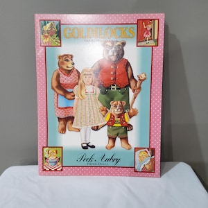 1997 Goldilocks and the Three Bears Paper Dolls