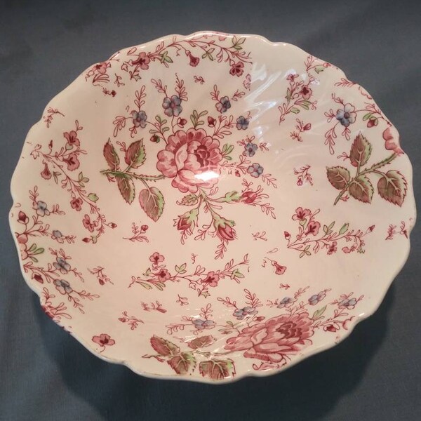 Johnson Brothers China Rose Chintz Etsy