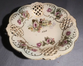 Bowl D’art #7077a fabriqué au Japon 7 pouces x 2 pouces bol n’a pas de copeaux ou de fissures