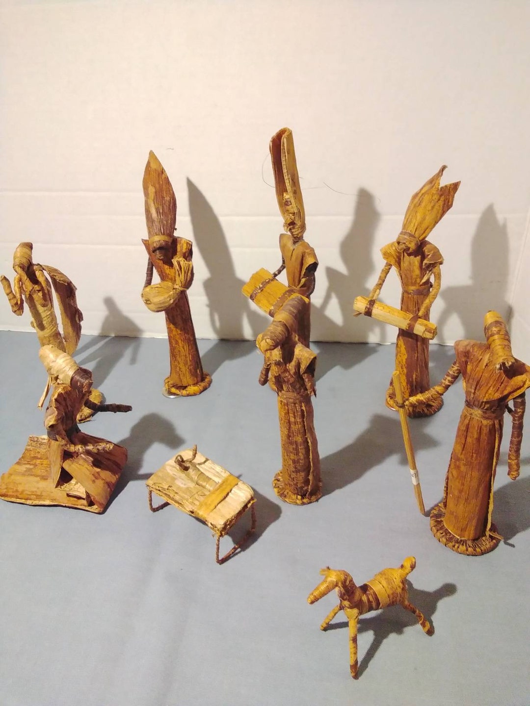 Banana Fiber Nativity Set Etsy
