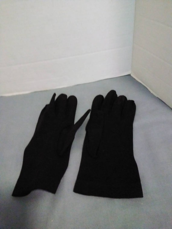 Vintage crescendo leather driving gloves - image 1