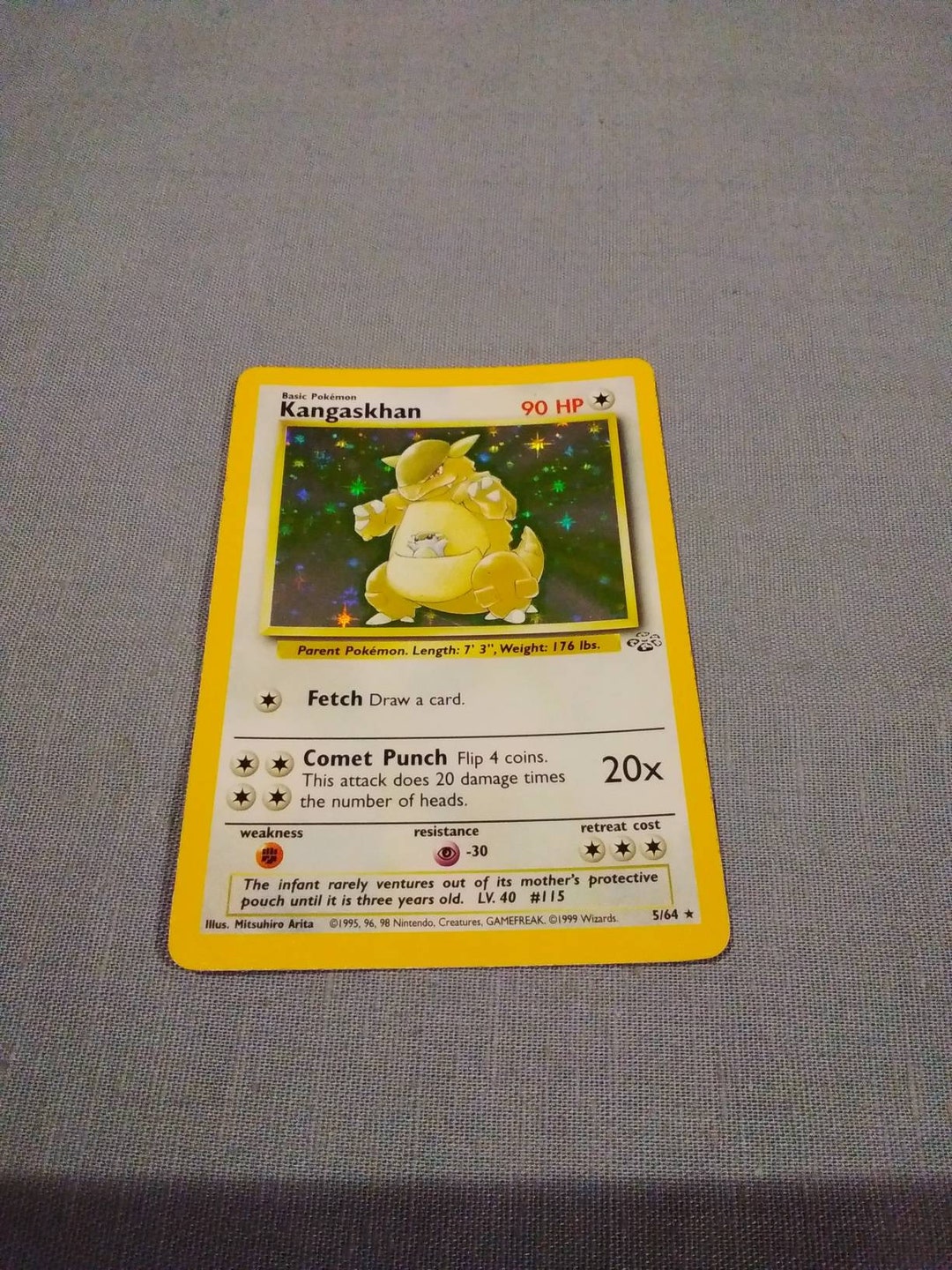 Pokemon Hologram Trading Cards Etsy