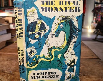 El monstruo rival. Compton Mackenzie. Charlar con. 1952. Primera edición. Segunda impresión.