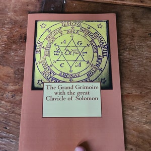 The Grand Grimoire with the great Clavicle of Solomon. Unknown. Simplicissimus. 2018.