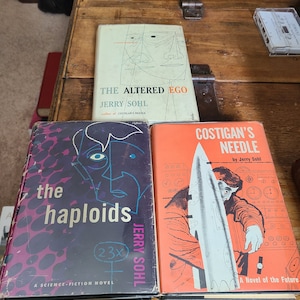 Jerry Sohl. Science Fiction Novels. 1950&#39;s. Two First Editions