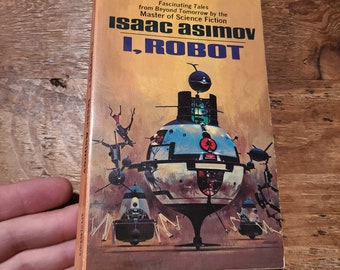 I, Robot. Isaac Asimov. Fawcett Crest. First Edition Thus. 1970.
