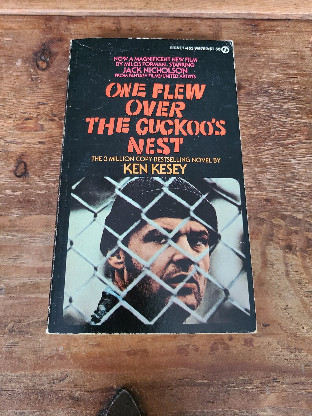 One Flew Over the Cuckoo's Nest: Ken Kesey, Jack Nicholson Movie Cover ...