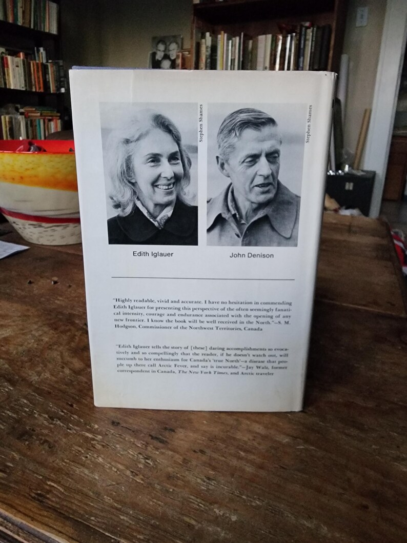Denison's Ice Road, Edith Iglauer, 1974 First Edition - Etsy