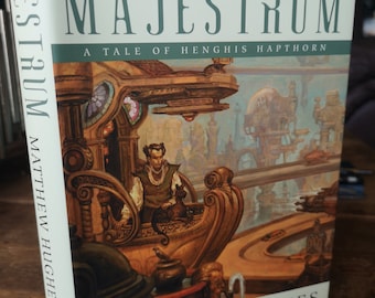 Signed. Majestrum. Matthew Hughes. Limited First Edition