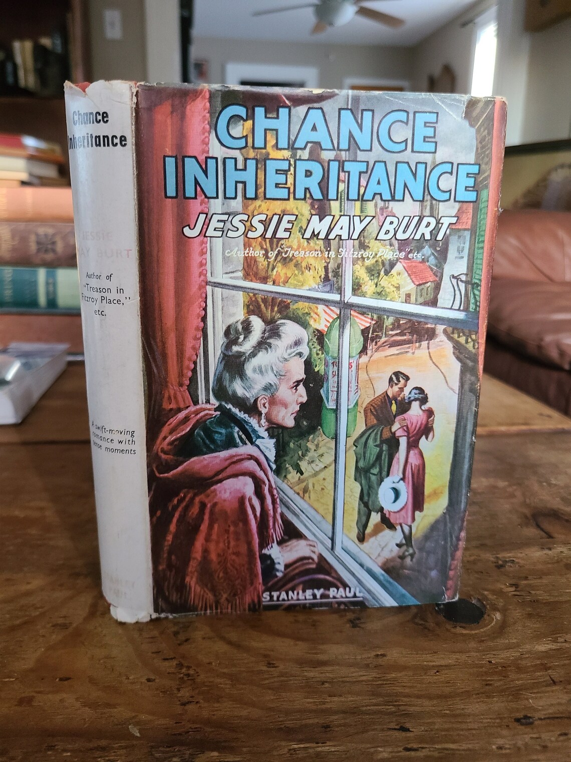 Signed x2. Chance Inheritance. Jessie May Burt. Stanley Paul. First Edition. 1952. Rare., photo 1 of 5