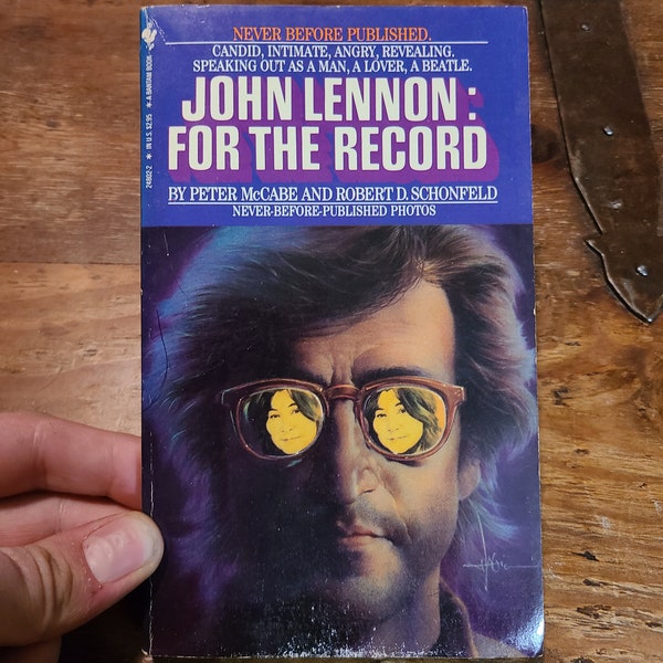 John Lennon: For The Record. Peter McCabe & Robert D. Schonfeld. Erste Auflage. 1984.