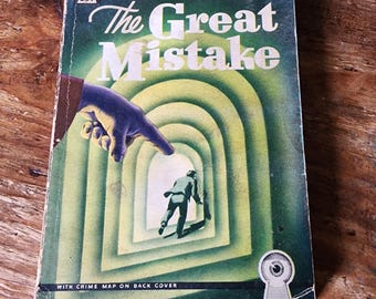 El gran error. Mary Roberts Rinehart. Dell. 1940. Primera edición.