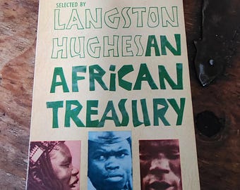 An African Treasury. Langston Hughes. Pyramid. 1968. Later Printing.