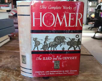 The Complete works of Homer. The Iliad and the Odyssey. Modern Library. Ca. 1950