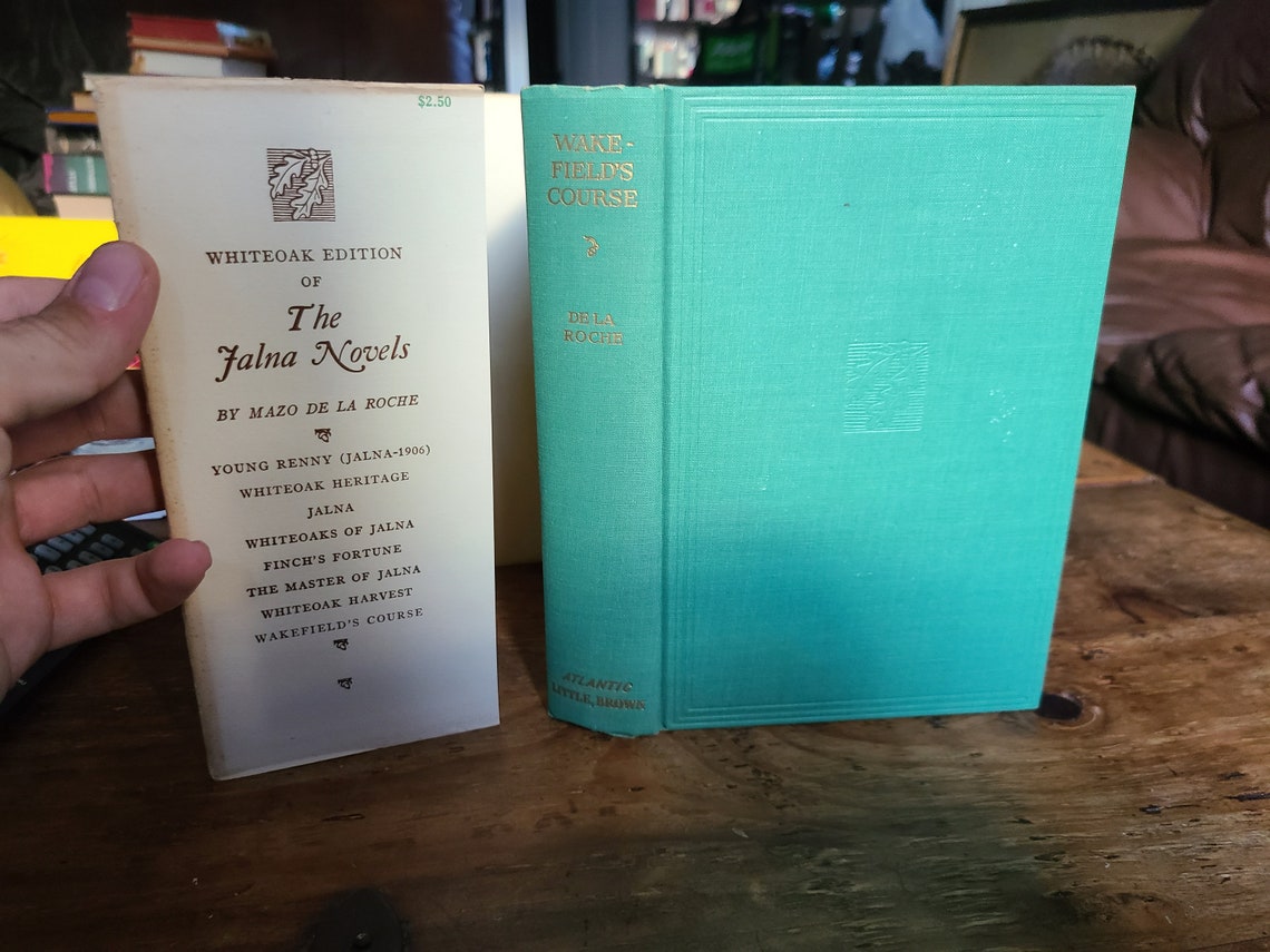 Wakefield's Course. Whiteoak Edition. Mazo De La Roche. First Edition. Rare DJ., photo 2 of 5
