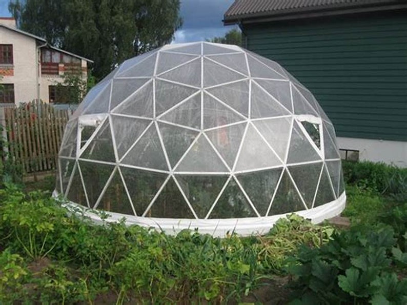 Geodesic Clear Domes 30 Ft in Diameter by Domespaces CDS9400 Etsy