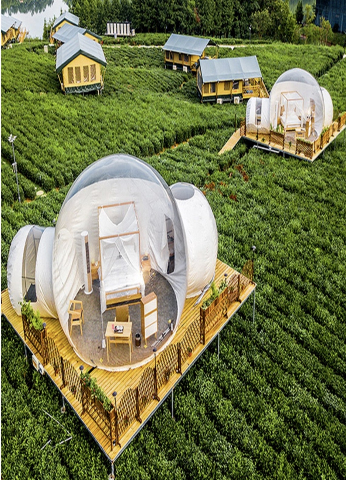 Bubble dome 16 ft in diameter by Domespaces Etsy