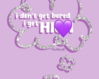 I Don’t Get Bored Sticker