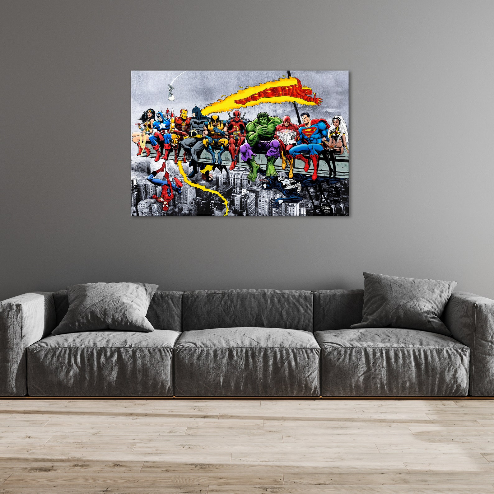 Marvel superhero wall decor marvel wall art marvel poster Etsy