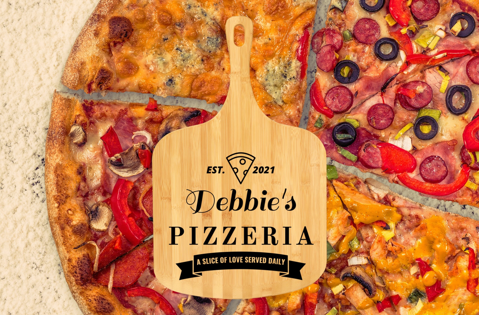 Personalized Wood Pizza Cutting Board Pizza Cutting Board Etsy