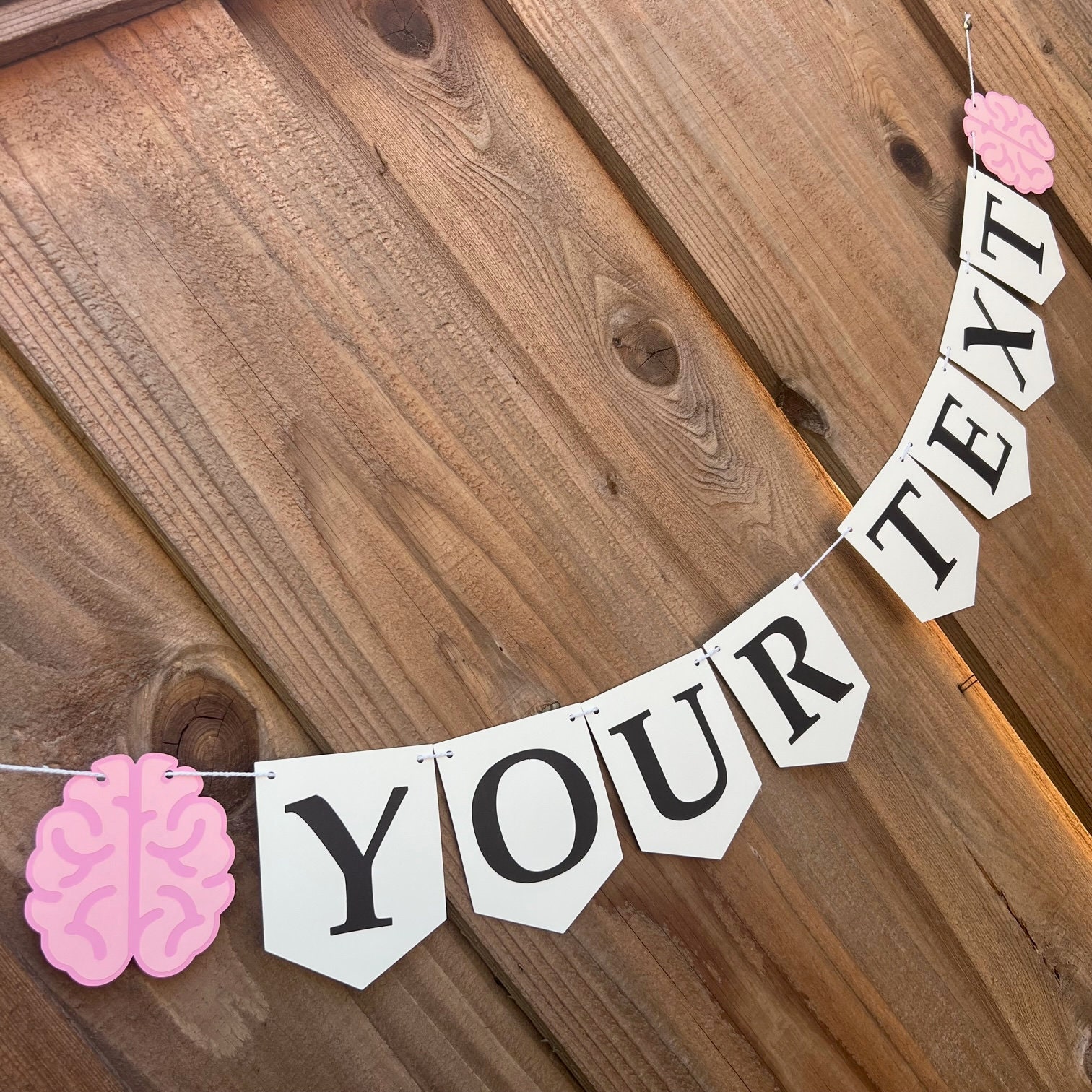 Brain Neurologist Neurosurgery Neurology Doctor Surgeon Nurse Anatomy Physiology Transplant Operation Organ Stroke Banner Party Decorations