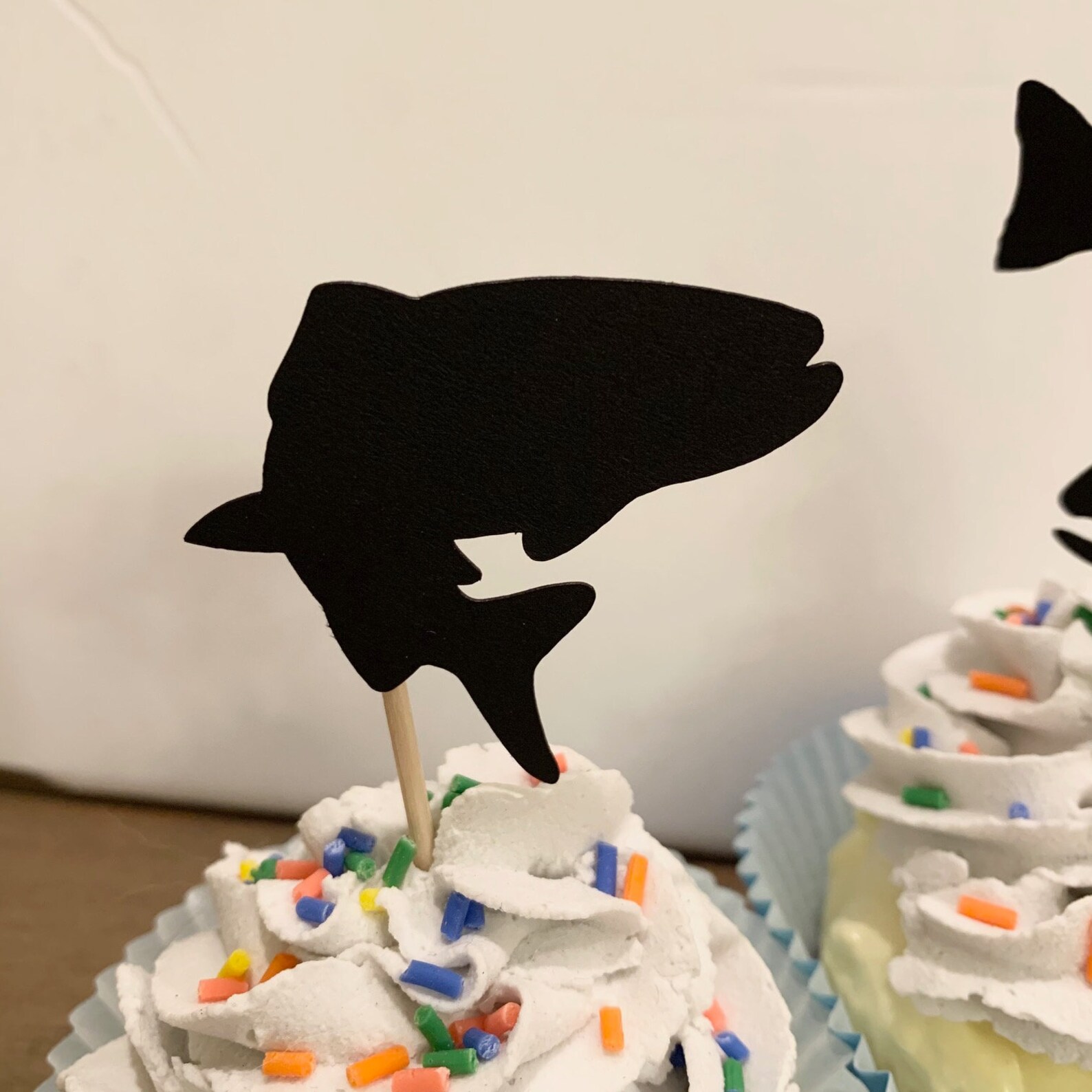 Trout Fly Fishing Birthday Party Cupcake Toppers 12 Count Fisherman