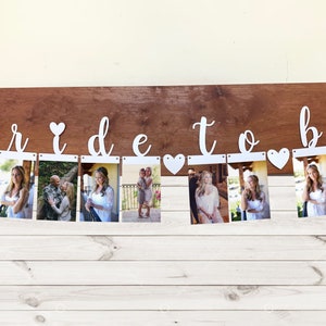 Bride to Be Miss to Mrs Photo Banner| Bridal Shower Banner| Bridal Shower Decor | Bachelorette Party Decorations | Bridal Shower Sign