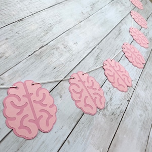 Brain Neurologist Neurosurgery Neurology Doctor Surgeon Nurse Anatomy Physiology Stroke Operation Organ Banner Party Decorations