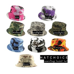 CAMO BUCKET HAT Ed. Kamouflage -