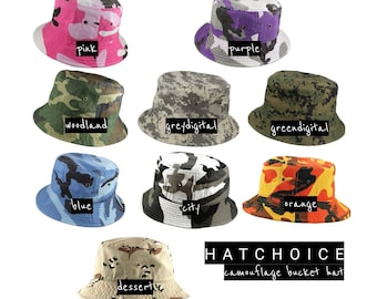 CAMO BUCKET HAT Ed. Camouflage -