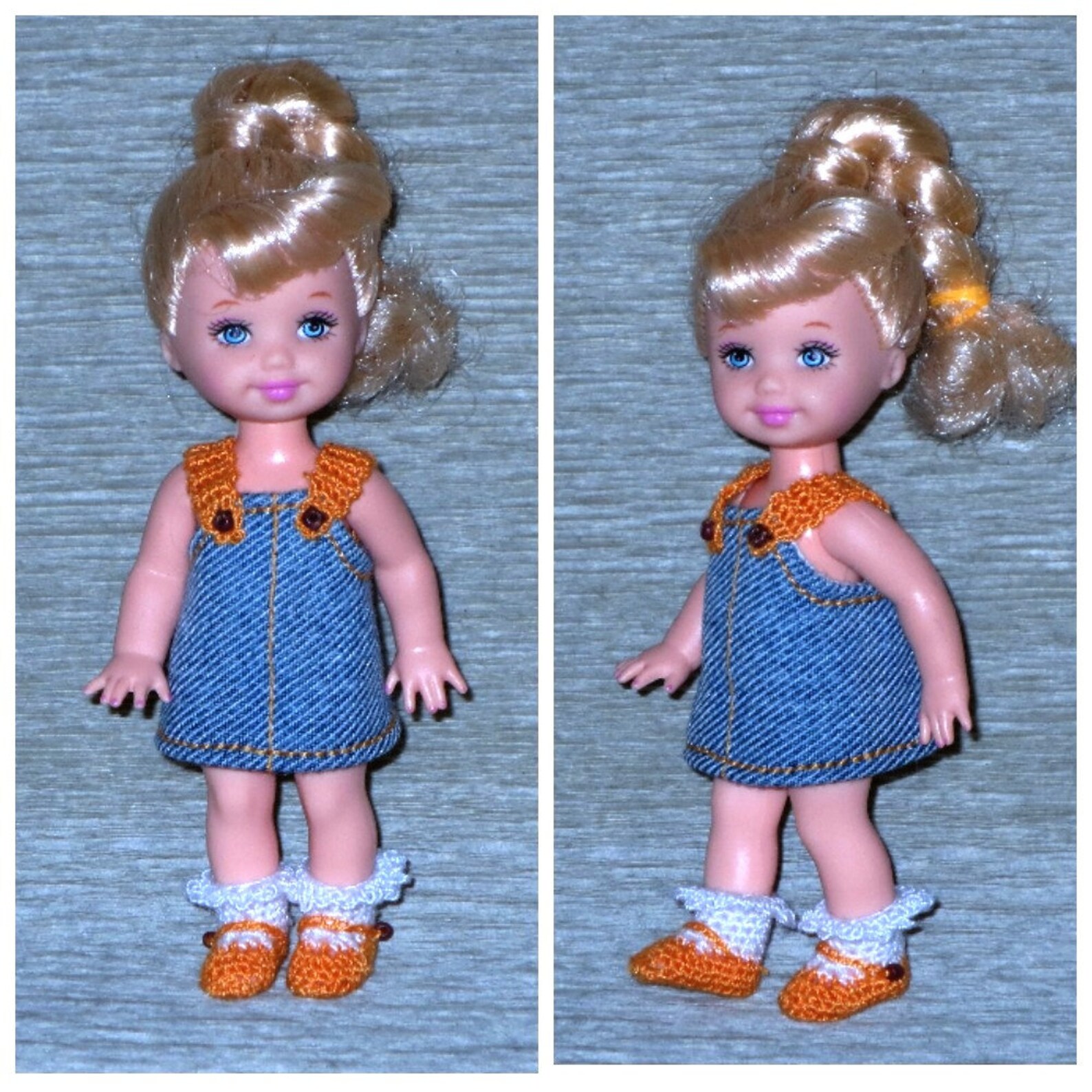 Set 5 pairs shoes for Barbie's sister Kelly dolls Etsy