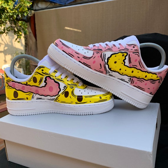 spongebob air forces