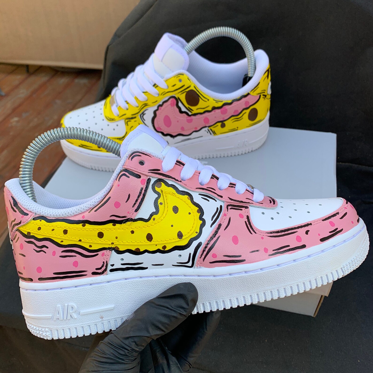 spongebob and patrick air force 1
