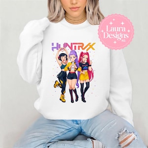 K-Pop Heart Hand Group Youth Sweatshirts: Youth Crewnecks