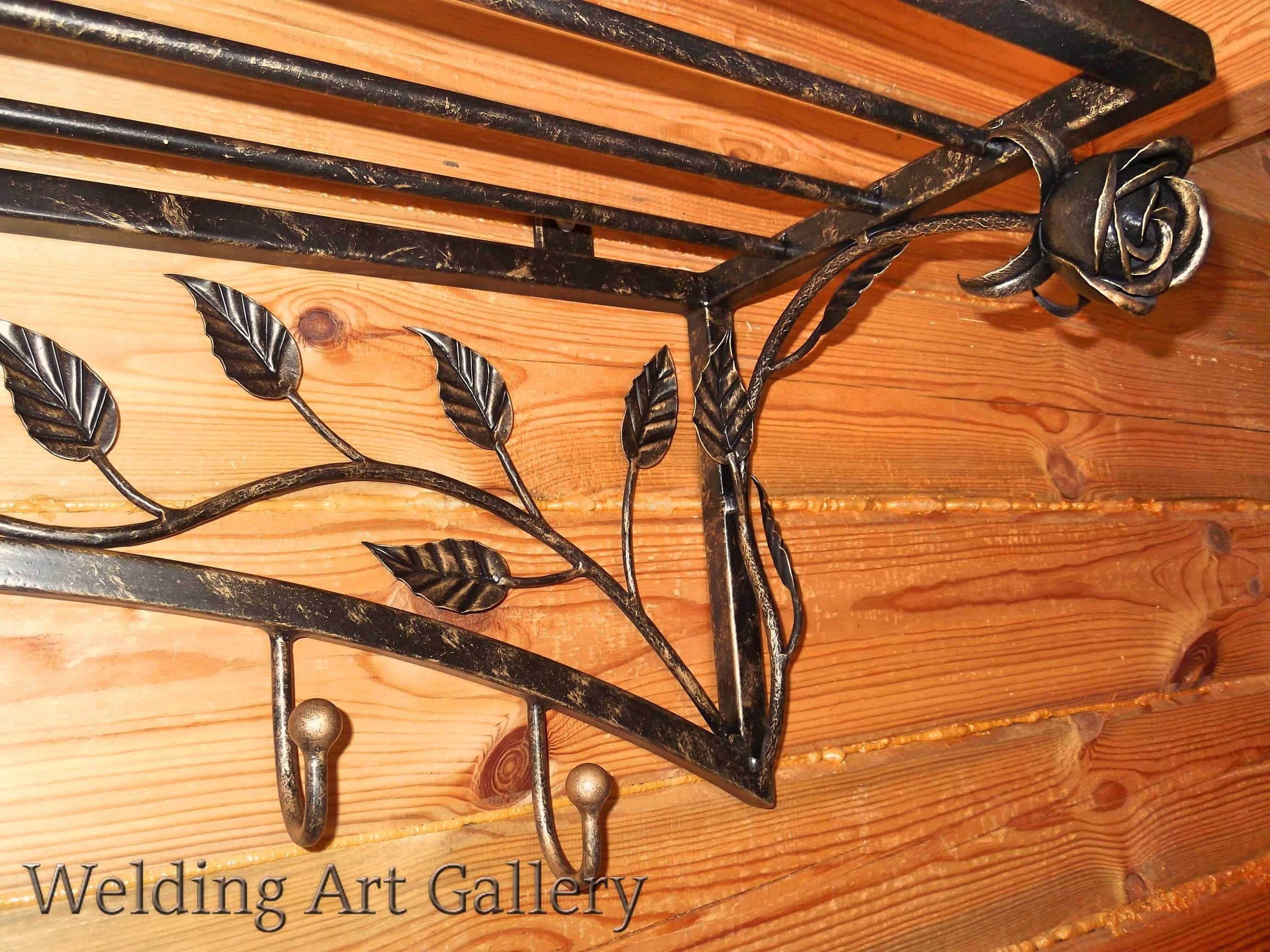 Wrought Iron Hanger With Roses. Clothes Rack. Decor for the Etsy