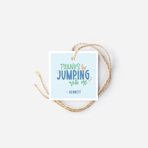 Gepersonaliseerde bedankkaartjes voor bounce (digitaal bestand)