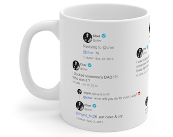 Cher&#39;s Greatest Hits | Twitter Edition | 11oz Mug