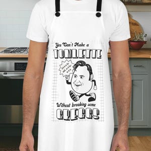 Sucesión, Tomlette, Delantal de cocina