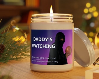 Papá está mirando / Nathan Fielder / Vela de 9 oz